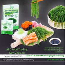 Load image into Gallery viewer, 2) Sea Grapes - 5 packs x 20 gms (100gms per box) - FREE SHIPPING (ON SALE!)